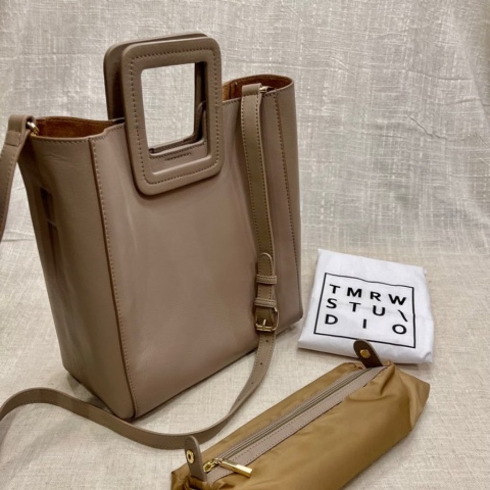 TMRW Studio Taupe Antonio Medium Tote - NEW with tags